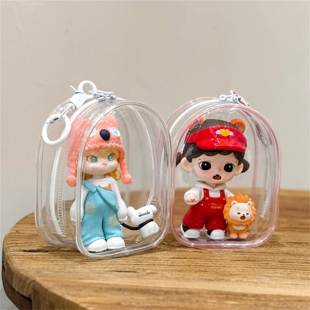 Dolls - 12 cm PVC transparante opbergzak met