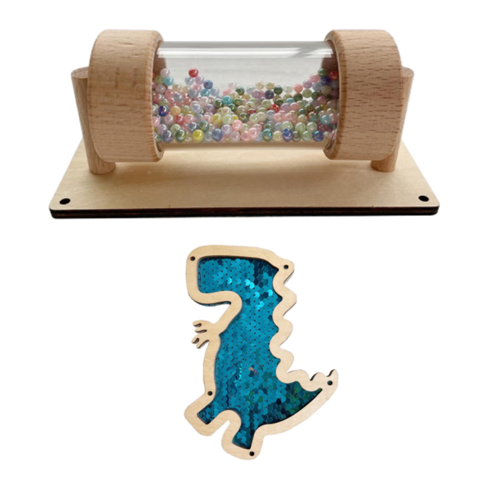 DIY Montessori regenmaker bezi - Montessori Wooden Busy Board Toddler recensie en prijs