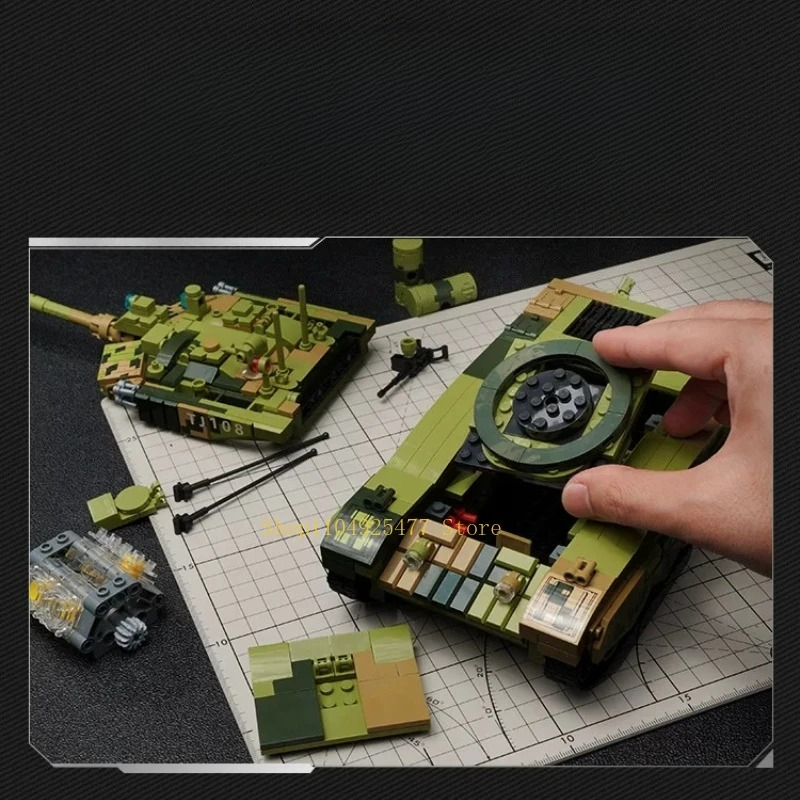 KEEPPLEY Bouwstenen Geweldige  - Lego Compatible Military Tank recensie en prijs