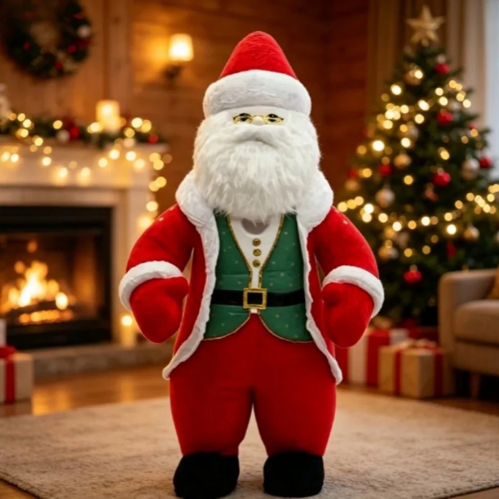 Opblaasbaar Kerstman-kostuum,  - Dolls recensie en prijs