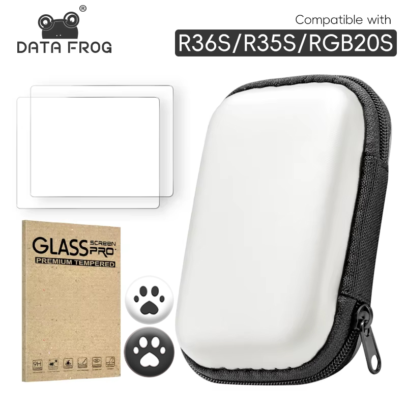 DATA KIKKER Gehard Glas Screen - Retro Handheld Game Console R36S recensie en prijs