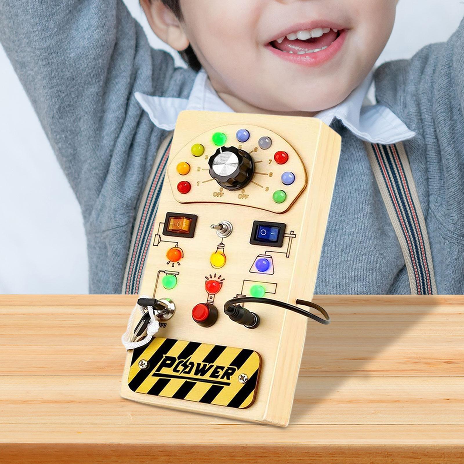 Montessori houten activiteiten - Montessori Wooden Busy Board Toddler recensie en prijs