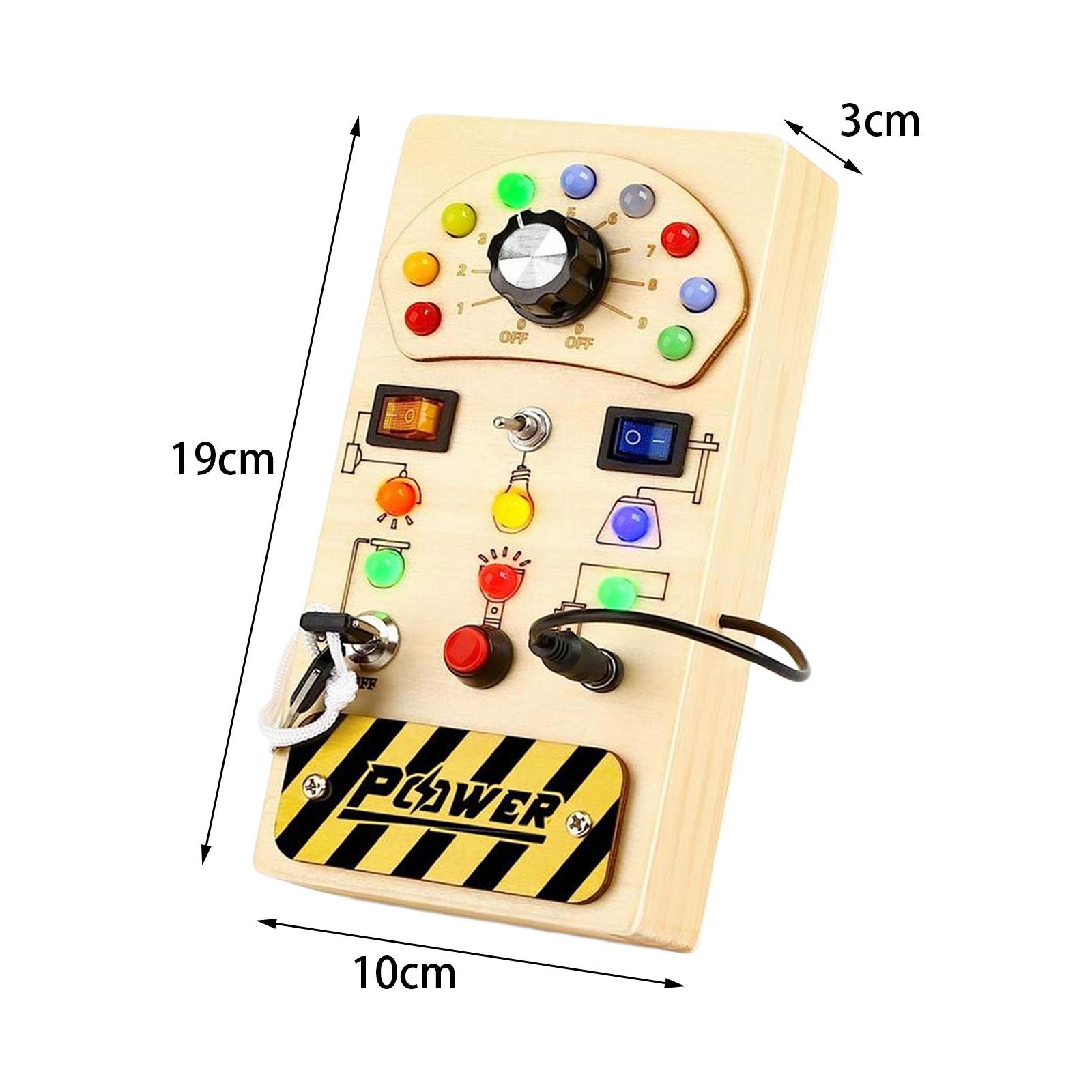 Montessori houten activiteiten - Montessori Wooden Busy Board Toddler recensie en prijs