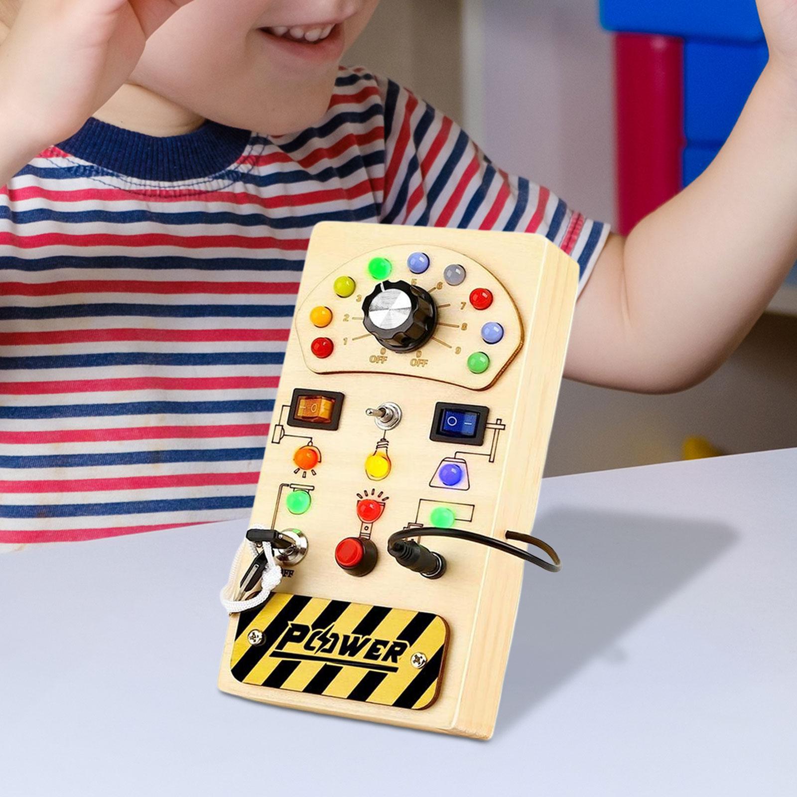 Montessori houten activiteiten - Montessori Wooden Busy Board Toddler recensie en prijs