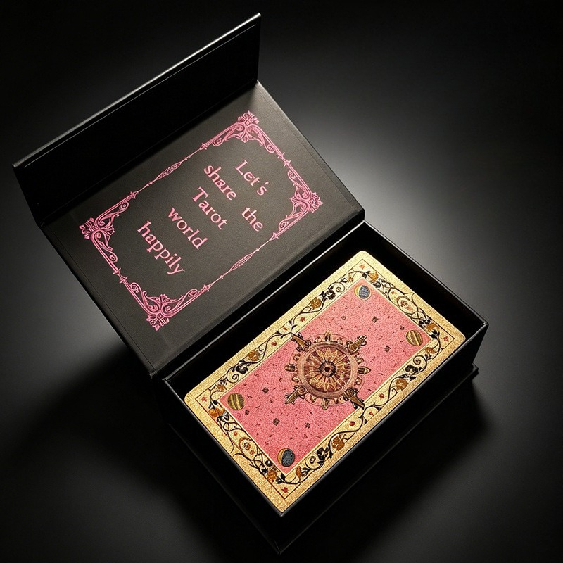 Roze & roségouden klassieke ta - Tarot Cards Deck With Guidebook recensie en prijs